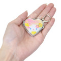 Japan Sanrio Locket Mirror Keychain - Usahana : Love Heart - 2