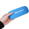 Japan Sanrio Glasses Case - Hello Kitty : Blue Classic - 3