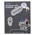 Japan Peanuts Acrylic Decoration Mirror - Snoopy & Woodstock : Flap Wings - 1