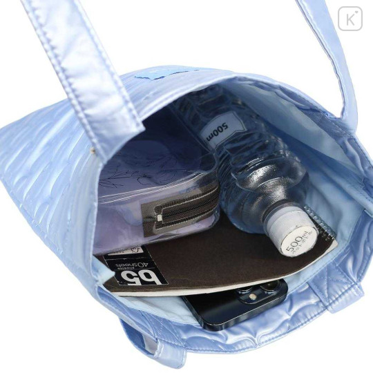 Japan Sanrio Tote Bag - Cinnamoroll : Glossy Pearlescent Embossed - 3