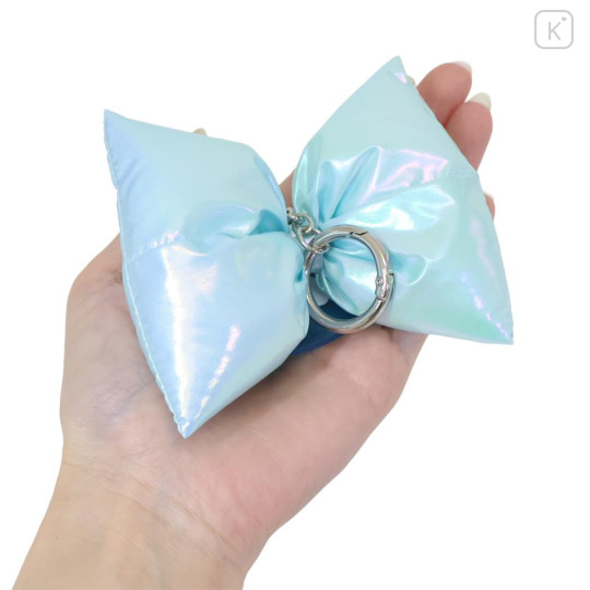 Japan Sanrio Swaying Ribbon Charm Keychain - Cinnamoroll : Big Glossy Pearlescent - 2