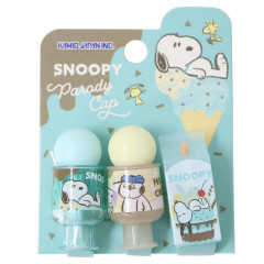 Japan Peanuts Pencil Cap Set - Snoopy : Family Drink Style