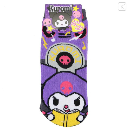Japan Sanrio Socks - Kuromi : DJ Book - 1