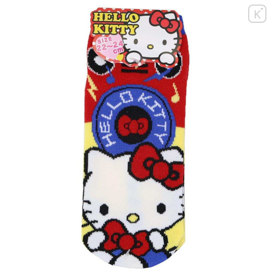 Japan Sanrio Socks - Hello Kitty : DJ Ribbon - 1