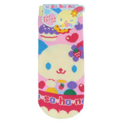 Japan Sanrio Socks - Usahana : Dessert Pink