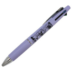 Japan Detective Conan Jetstream 4&1 Multi Ballpoint Pen + Mechanical Pencil - Shinichi Kudo & Ran Mouri Purple