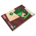 Japan Detective Conan Spiral B5 Ring Notebook - Sera Masumi Green - 2