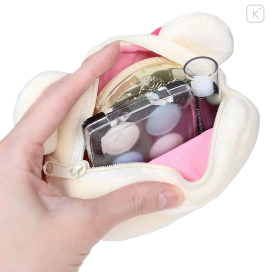 Japan San-X Plush Cosmetic Pouch - Korilakkuma : Sunglasses Heart - 3