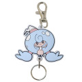 Japan Pokemon Rubber Reel Keychain - Hatenna - 1