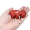 Japan Pokemon Rubber Reel Keychain - Groudon - 2