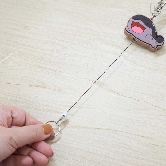 Japan Pokemon Rubber Reel Keychain - Clodsire - 3