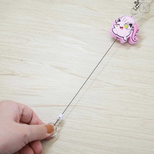 Japan Pokemon Rubber Reel Keychain - Scream Tail - 3