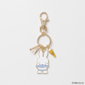 Japan Miffy Alloy Charm Keychain - Miffy : Refreshing Seaside Swimsuit Ice Cream - 2