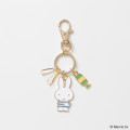 Japan Miffy Alloy Charm Keychain - Miffy : Refreshing Candy - 2