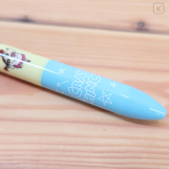 Japan Crayon Shin-chan Two Color Mimi Pen - Shinnosuke Nohara : Classmate Yellow Blue - 3