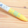 Japan Crayon Shin-chan Two Color Mimi Pen - Shinnosuke Nohara & Shiro : White Yellow - 3