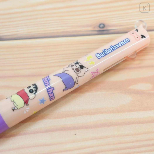 Japan Crayon Shin-chan Two Color Mimi Pen - Shinnosuke Nohara : Pig - 2