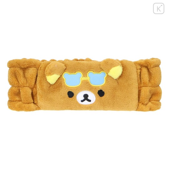 Japan San-X Mascot Spa Headband - Rilakkuma : Sunglasses - 1