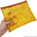 Japan Sanrio A5 Flat Pouch - Pompompurin : Yellow All Over Pattern - 2