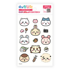 Japan Chiikawa Charapita Iron Print Postcard - Chiikawa : Characters Face