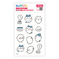 Japan Chiikawa Charapita Iron Print Postcard - Chiikawa & Hachiware : BFF - 1