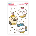 Japan Chiikawa Charapita Iron Print A5 - Chiikawa & Hachiware & Usagi : Devil - 1