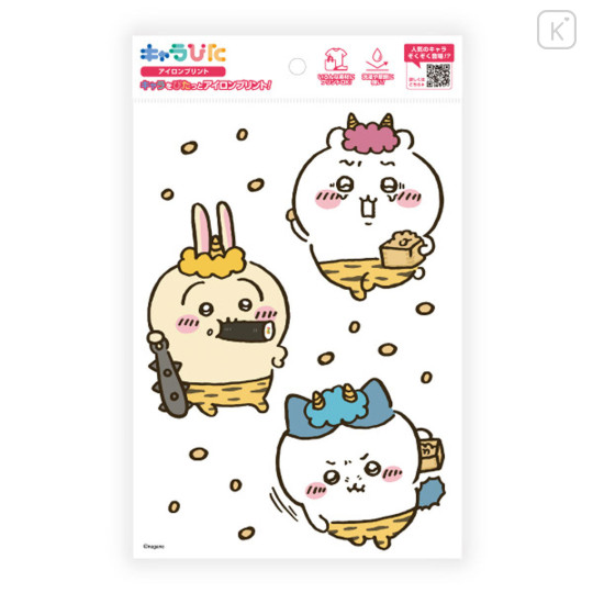 Japan Chiikawa Charapita Iron Print A5 - Chiikawa & Hachiware & Usagi : Devil - 3