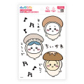 Japan Chiikawa Charapita Iron Print A5 - Chiikawa & Hachiware & Usagi : Mushroom - 3