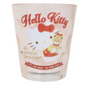 Japan Sanrio Clear Acrylic Tumbler - Hello Kitty & Tiny Chum : Fun With You - 1