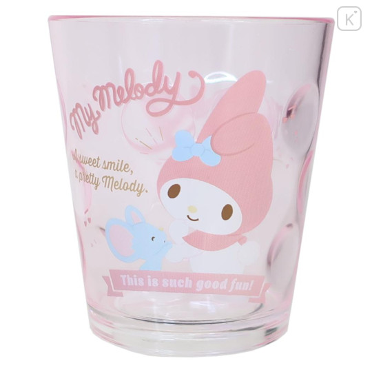 Japan Sanrio Clear Acrylic Tumbler - My Melody : Fun With You - 1