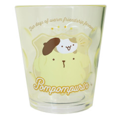 Japan Sanrio Clear Acrylic Tumbler - Pompompurin : Fun With You
