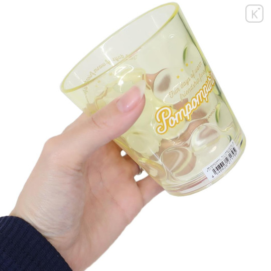 Japan Sanrio Clear Acrylic Tumbler - Pompompurin : Fun With You - 2