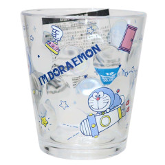 Japan Doraemon Clear Acrylic Tumbler - Gadget