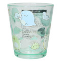 Japan San-X Clear Acrylic Tumbler - Sumikko Gurashi : Friends Light Green - 1
