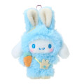 Japan Sanrio Original Mascot Holder - Cinnamoroll : Puffy Ear Rabbit Club - 1