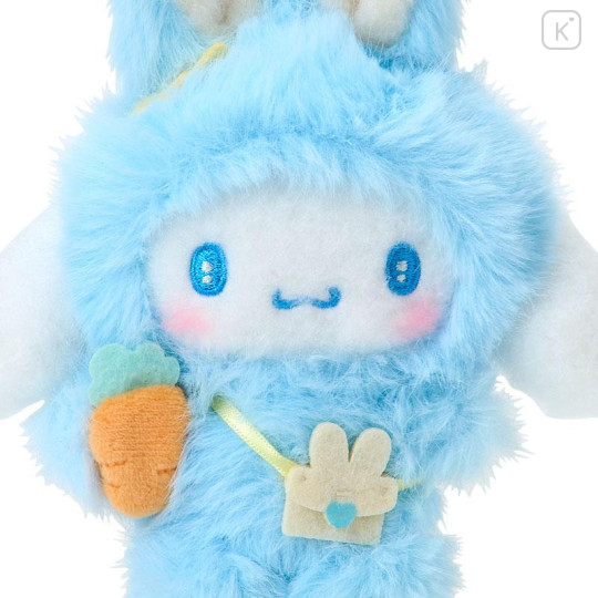 Japan Sanrio Original Mascot Holder - Cinnamoroll : Puffy Ear Rabbit Club - 3