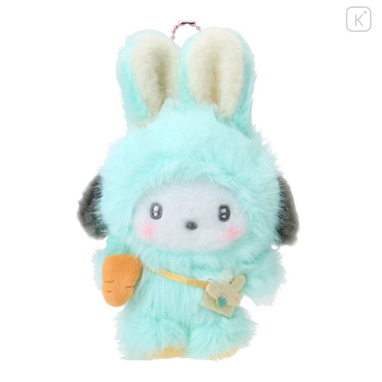 Japan Sanrio Original Mascot Holder - Pochacco : Puffy Ear Rabbit Club - 1