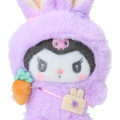 Japan Sanrio Original Plush Toy - Kuromi : Puffy Ear Rabbit Club - 3