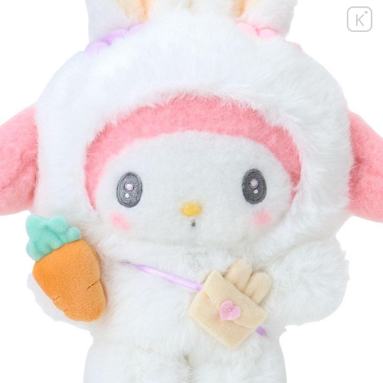 Japan Sanrio Original Plush Toy - My Melody : Puffy Ear Rabbit Club - 3