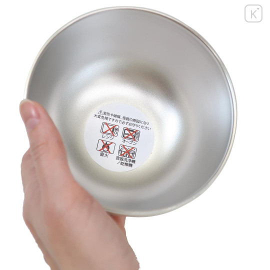 Japan Mofusand Stainless Vacuum Double Bowl 450ml - Picnic - 3