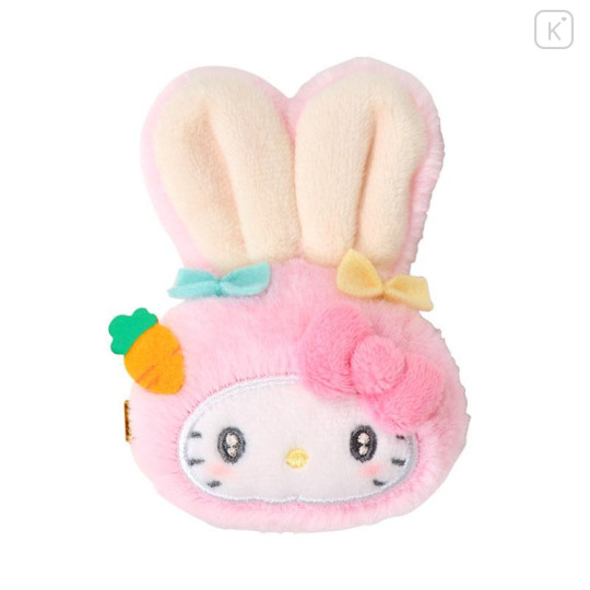 Japan Sanrio Original Big Mascot Hair Clip - Hello Kitty : Puffy Ear Rabbit Club Puppy Eyes - 1