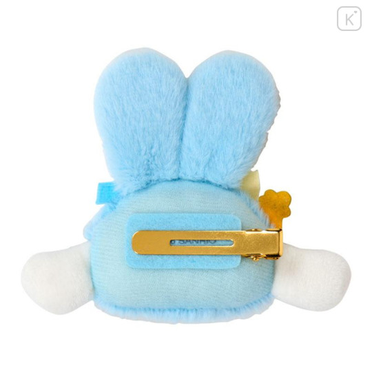 Japan Sanrio Original Big Mascot Hair Clip - Cinnamoroll : Puffy Ear Rabbit Club Puppy Eyes - 2