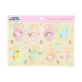 Japan Sanrio Original Sheet Sticker - Puffy Ear Rabbit Club Characters - 1