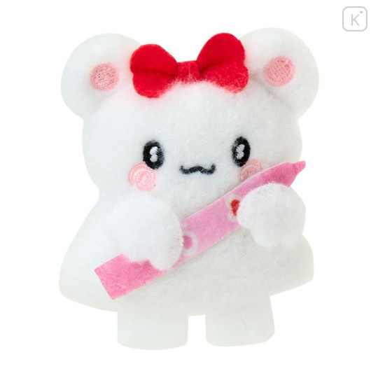 Japan Sanrio Original Mascot Brooch Set - Hanamaruobake : Together with Friends - 5