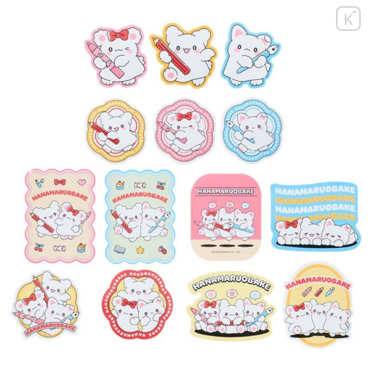 Japan Sanrio Original Sticker Set - Hanamaruobake : Together with Friends - 2