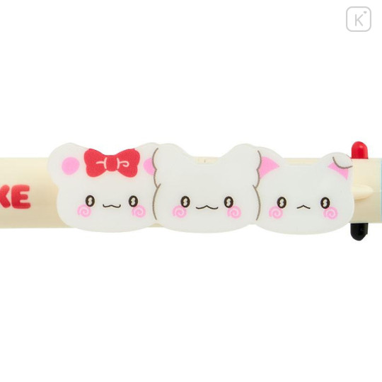 Japan Sanrio Original Mascot 3 Color Multi Ballpoint Pen - Hanamaruobake : Together with Friends - 4