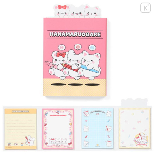 Japan Sanrio Original Flip-Up Memo - Hanamaruobake : Together with Friends - 1