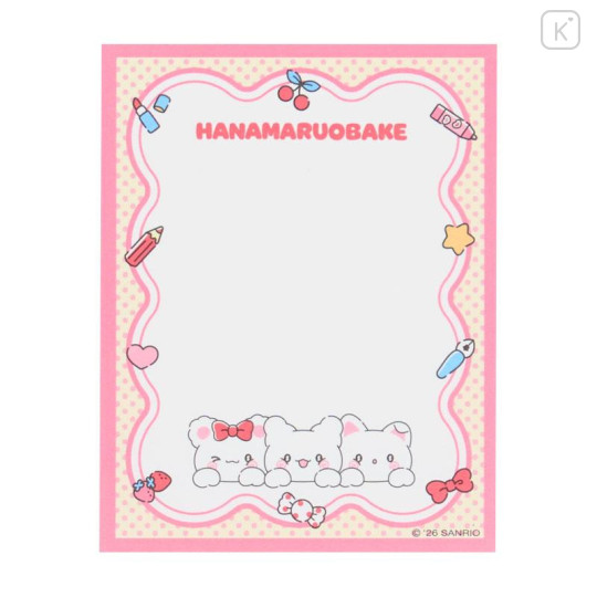 Japan Sanrio Original Flip-Up Memo - Hanamaruobake : Together with Friends - 5