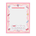 Japan Sanrio Original Flip-Up Memo - Hanamaruobake : Together with Friends - 5
