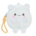 Japan Sanrio Original Clear Pouch Set - Usahana : Together with Friends - 5